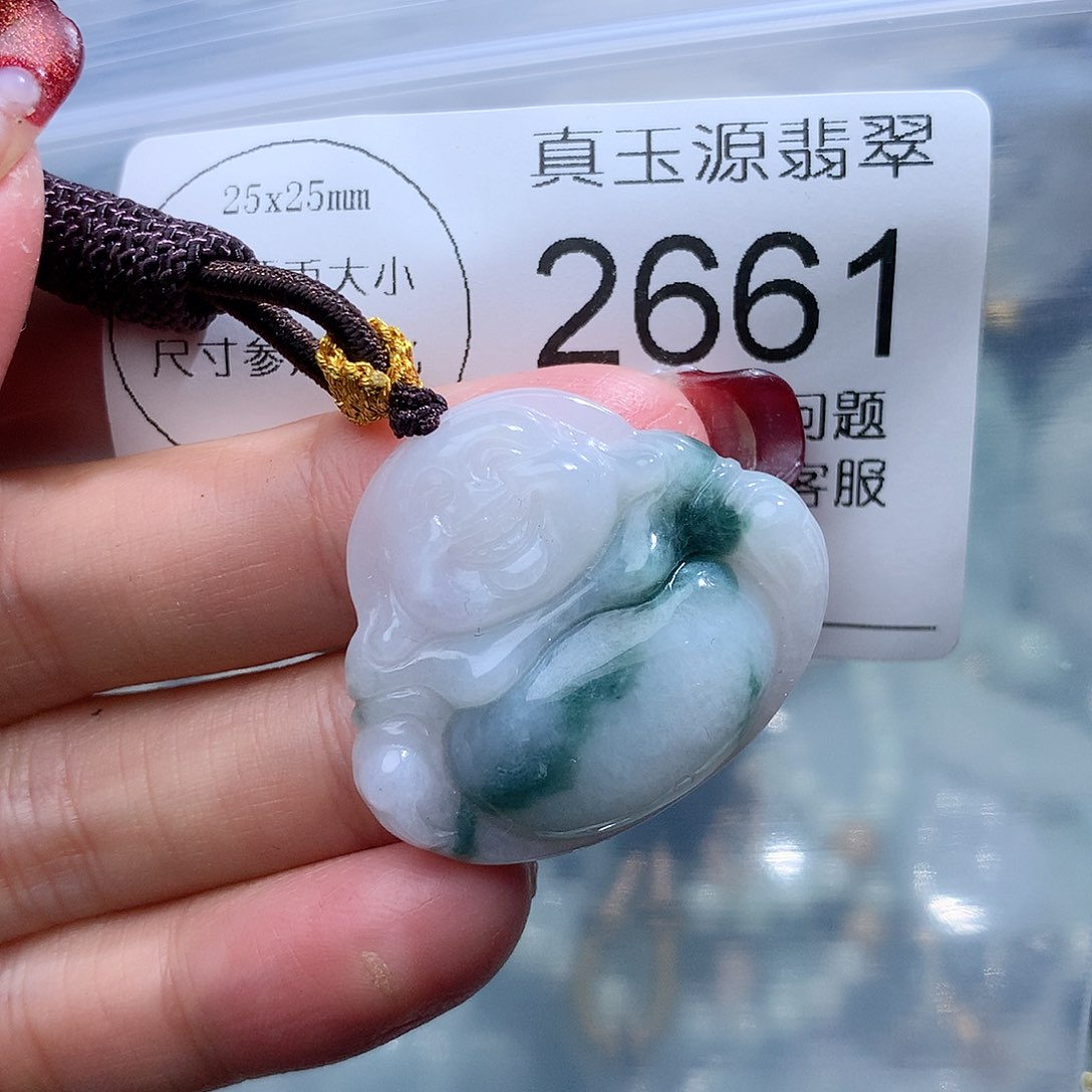 翡翠颈饰未镶嵌2661。