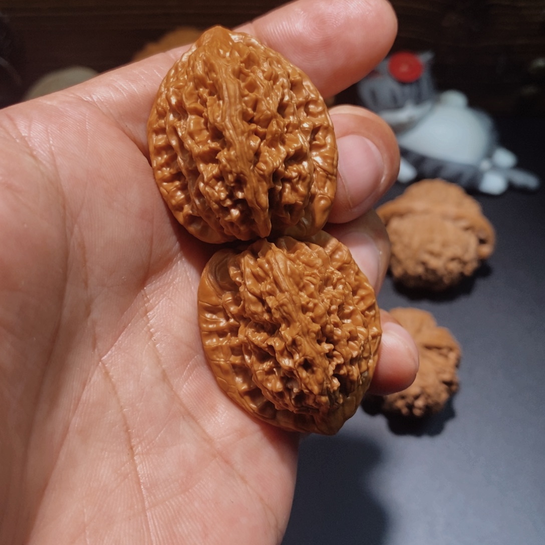 文玩核桃把件龙脊A519