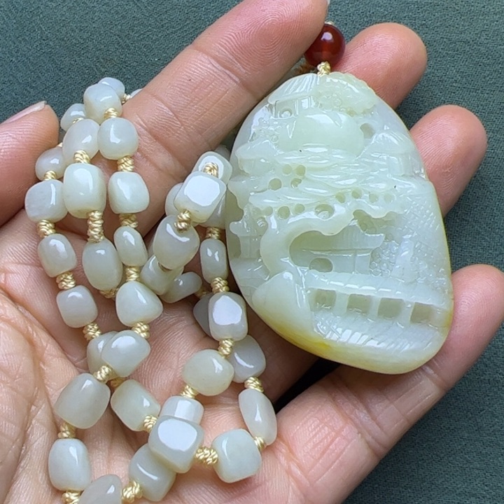 和田玉把件未镶嵌用****9