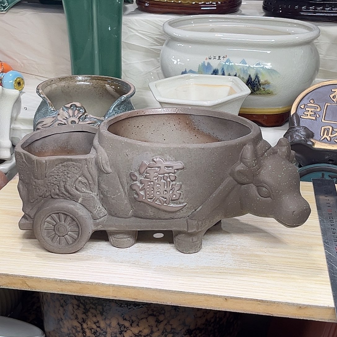 陶瓷绿植多肉微瑕花盆