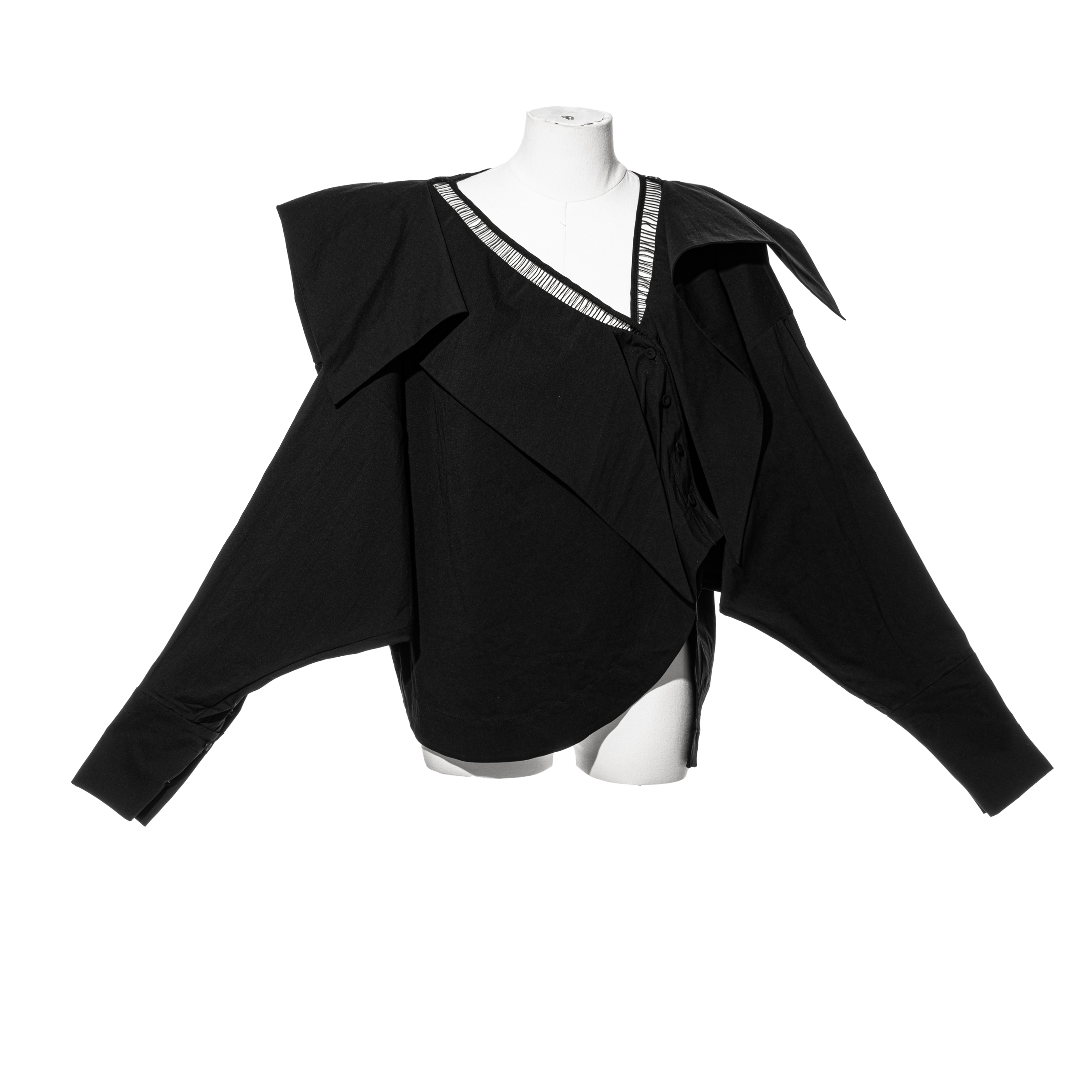 妖客画空山C231455不规则设计衬衫衬衣时尚气质国风设计师品牌