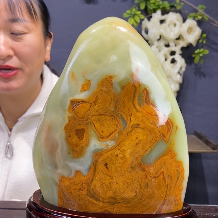 石材精品古青石摆件