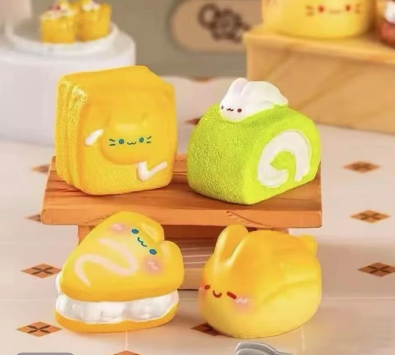 【福福链接一人一单】萌粒手办潮玩派对面包系列