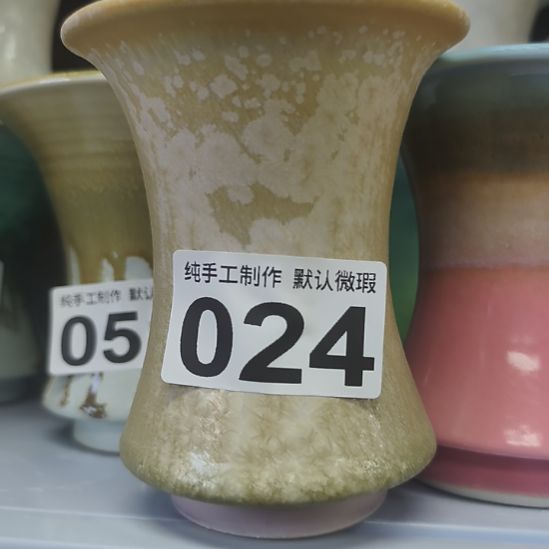 景德镇手工高温陶瓷：内口8.5高11.5