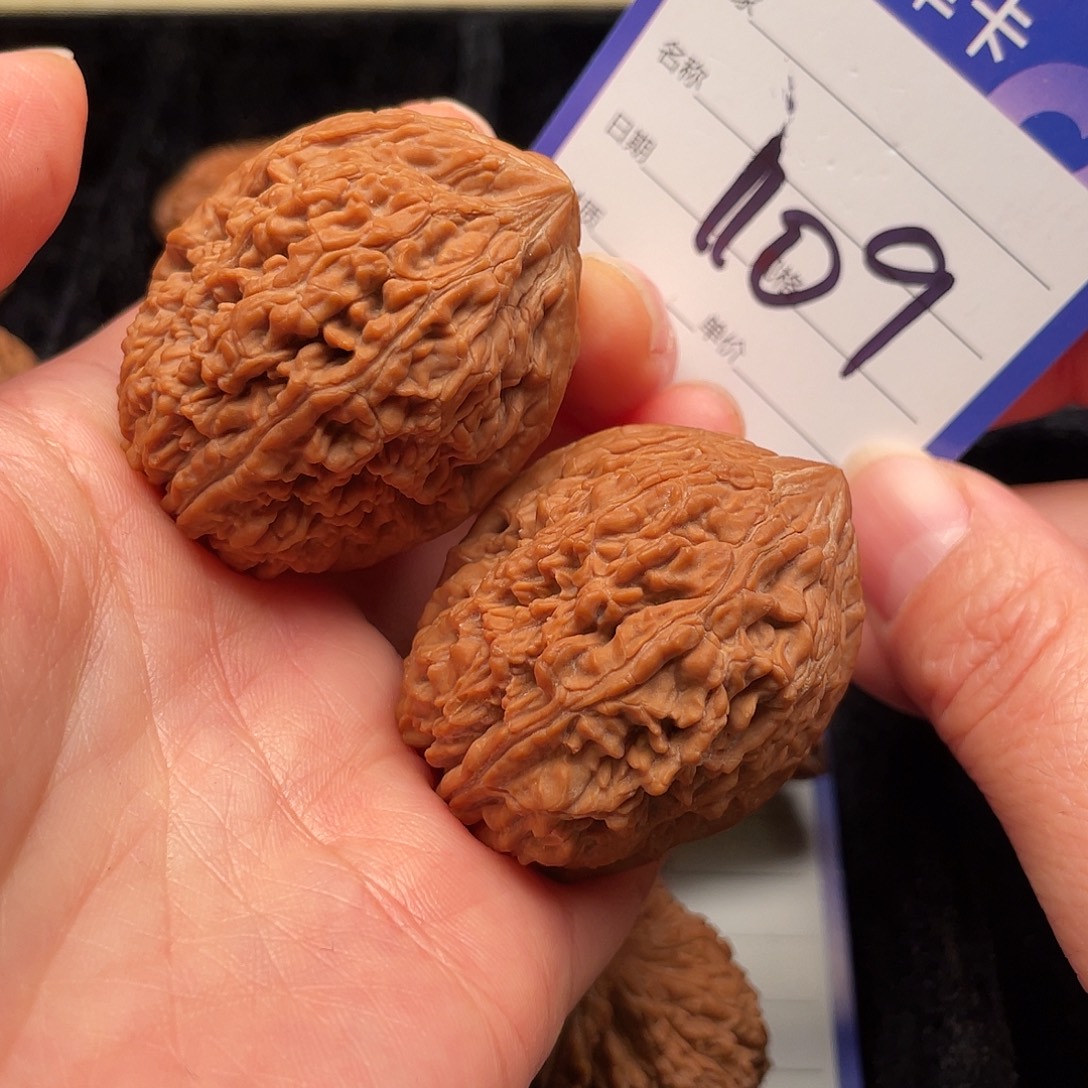 文玩核桃吊坠大蒜头36尺