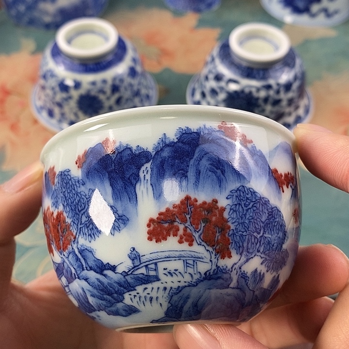 杯现代全手工全手绘茶具16888888