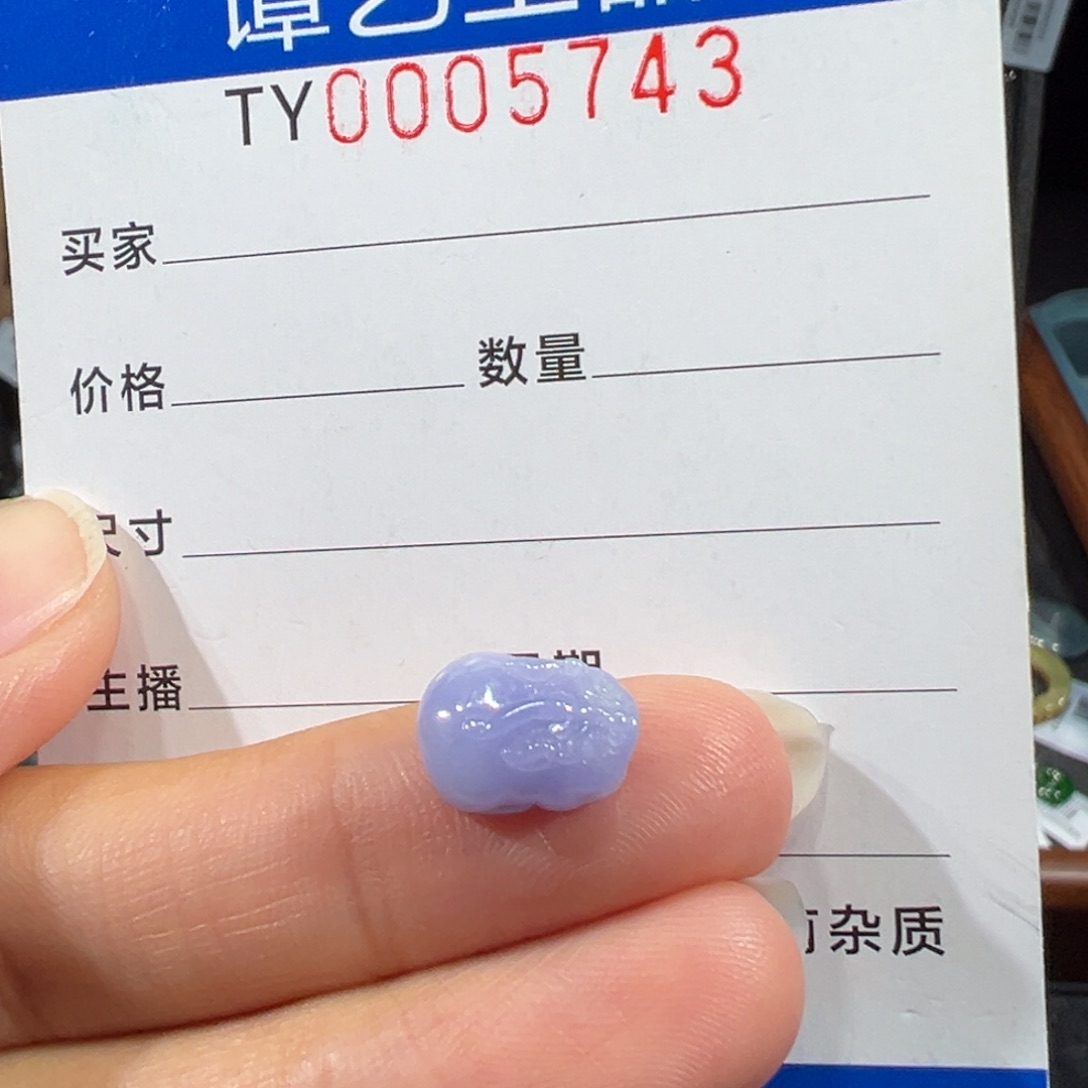 专***注翡翠未镶嵌颈饰5743