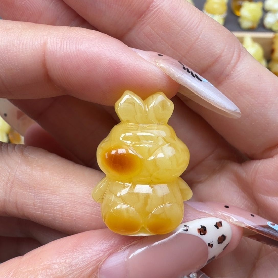 琥珀未镶嵌裸石蜜蜡