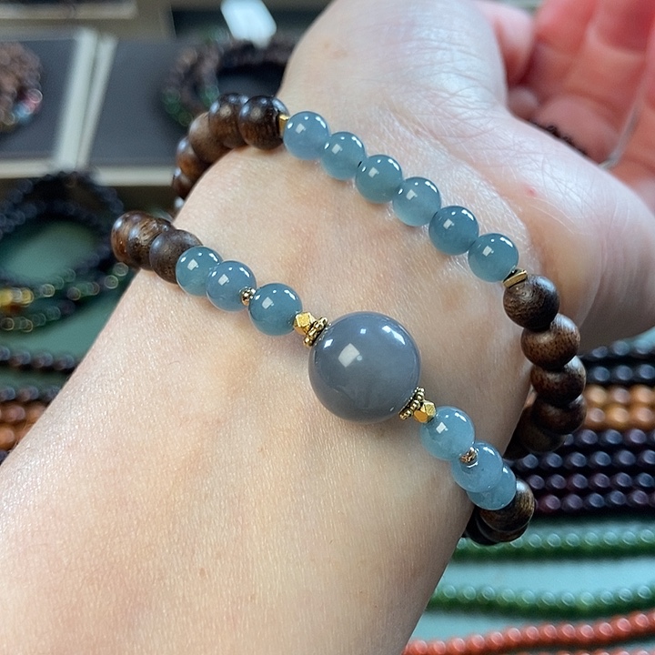 沉香手串0.6红土沉香手串