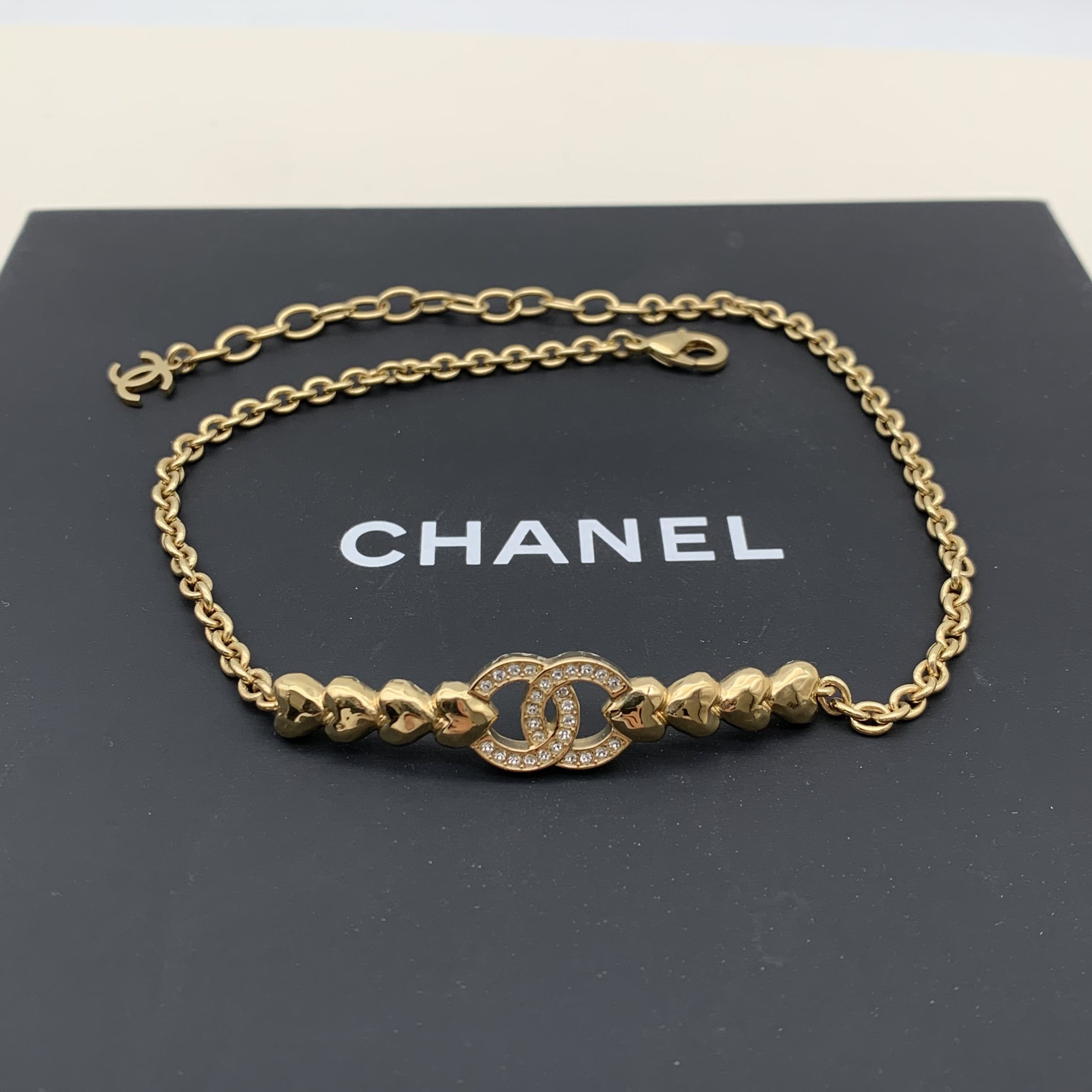 未使用 Chanel/香奈儿 choker 双C 23p 项链