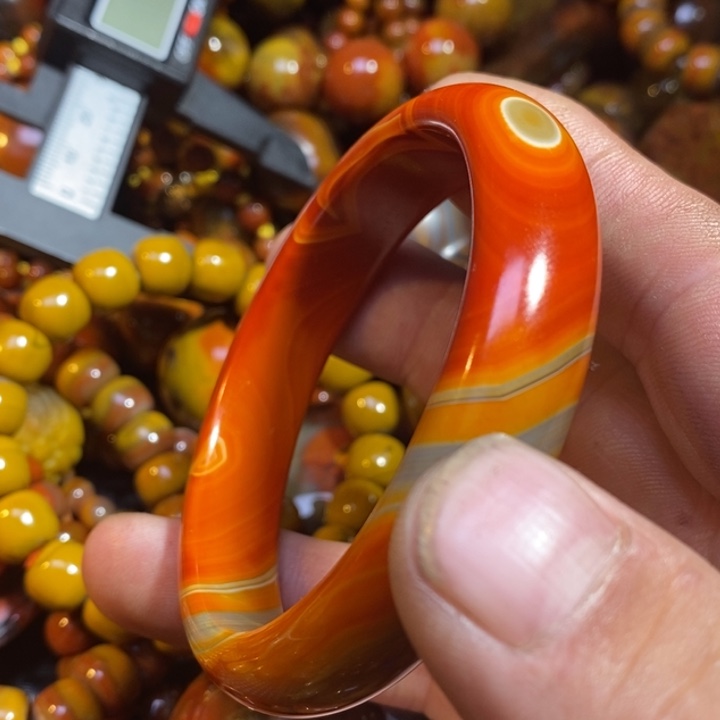 玛瑙/玉髓手链未镶嵌t**o