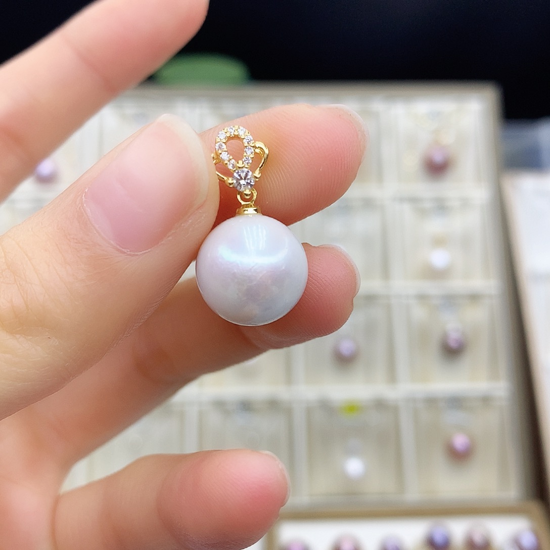 淡水珍珠颈饰合金