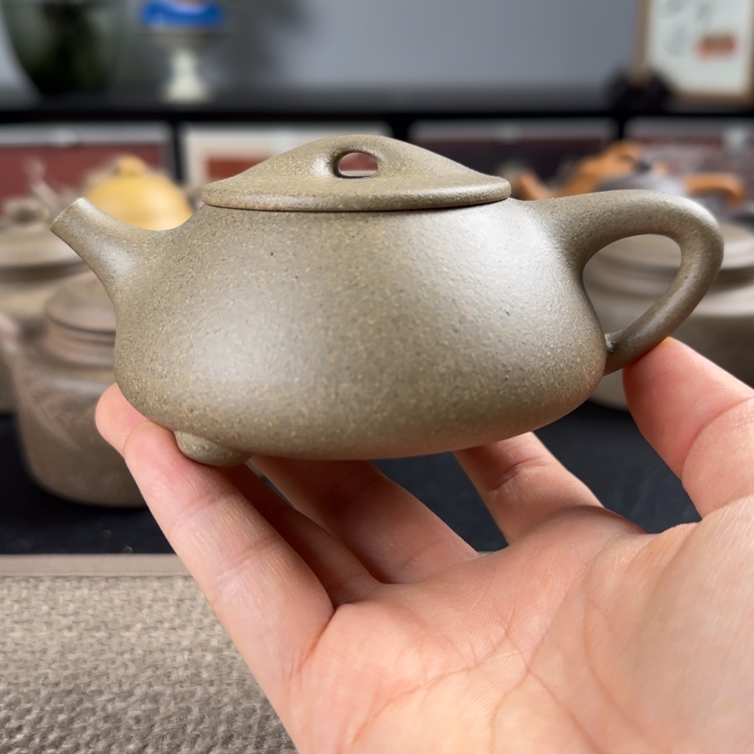 紫砂茶壶微瑕景舟