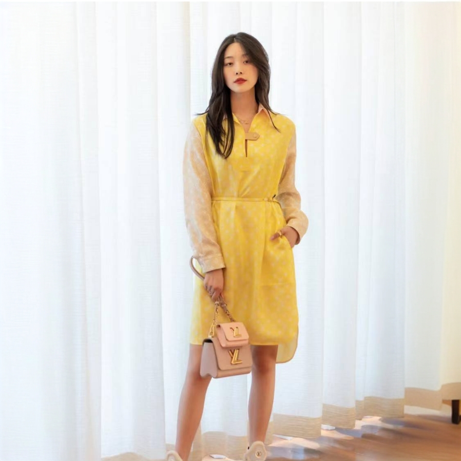 99新 LouisVuitton/路易威登 海囤/LV连衣裙/40码/yy05812