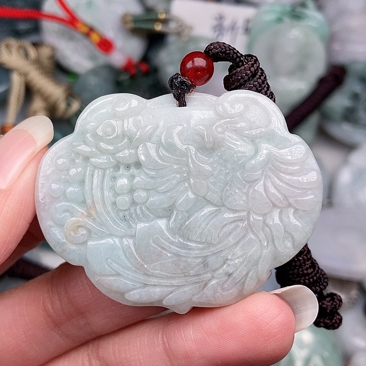 颈饰未镶嵌翡翠翡翠