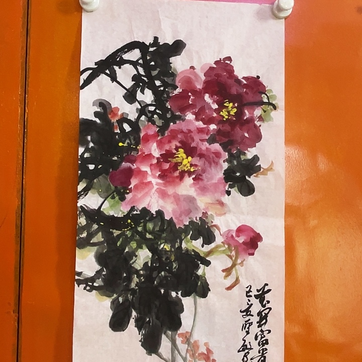 国画张圣敏先生纯手绘作品