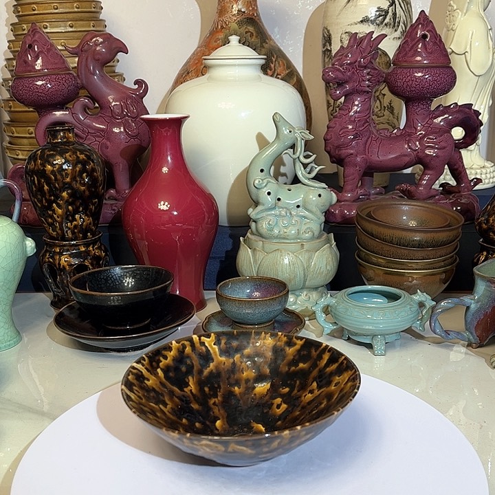 瓷片摆件摆件摆件