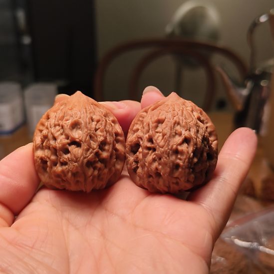 1***℃吊坠文玩核桃橘峰