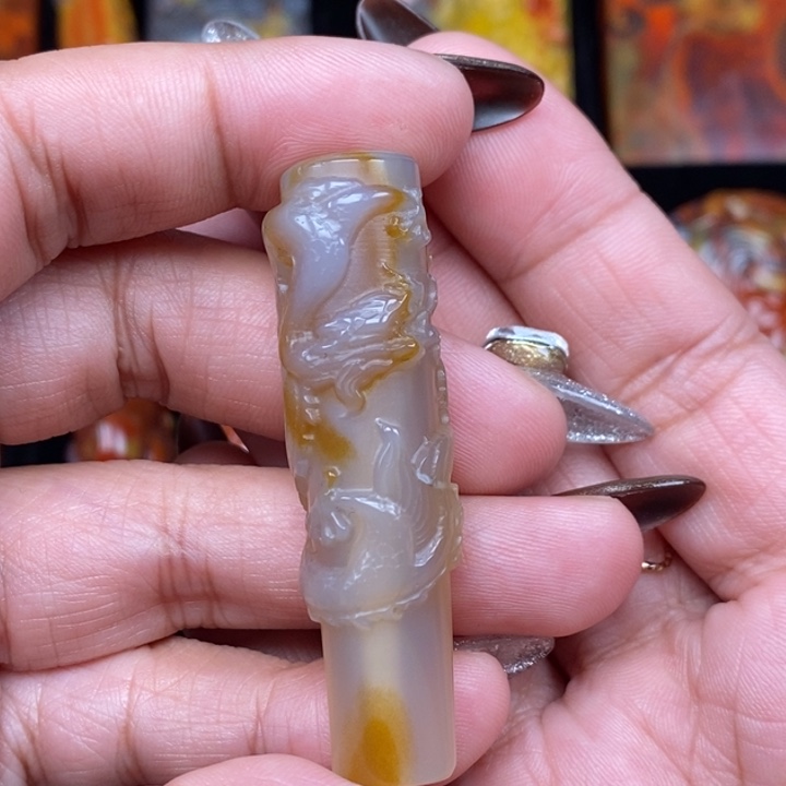 玛瑙/玉髓未镶嵌颈饰