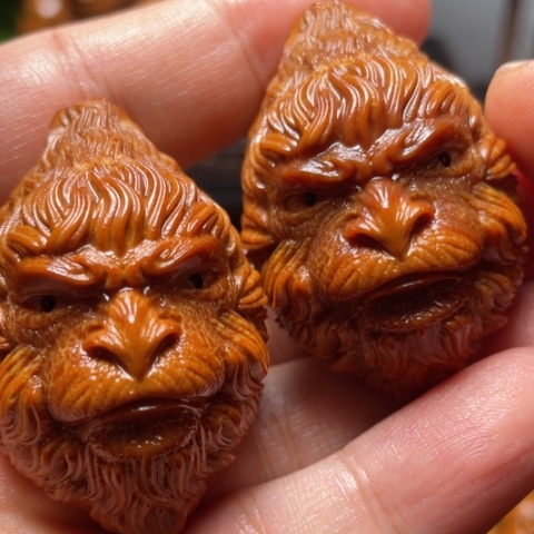 橄榄核手串/手链大圣手球一对3.2左右