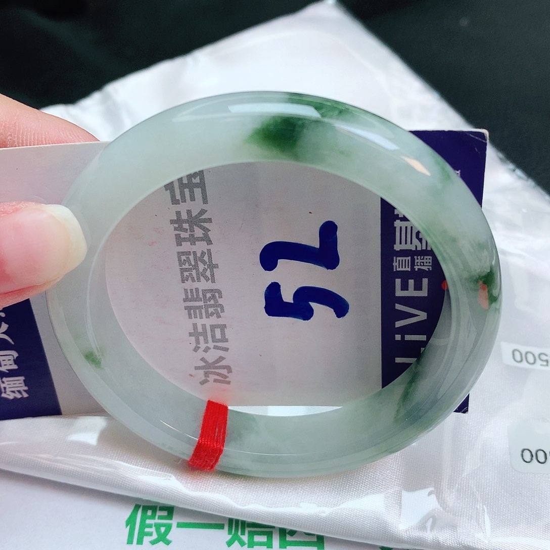 翡翠手镯未镶嵌缅甸天然a货翡翠手镯