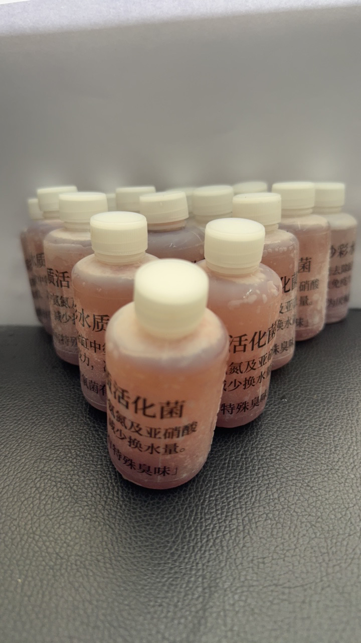 鱼场自培活化菌分解缸里氨氮亚硝酸盐增加鱼儿抵抗力降低换水量