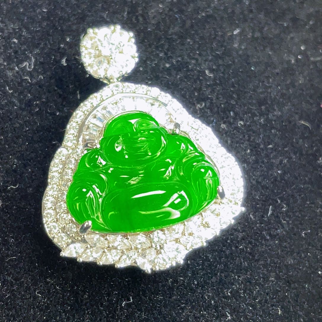 翡翠吊坠(不含链)未镶嵌