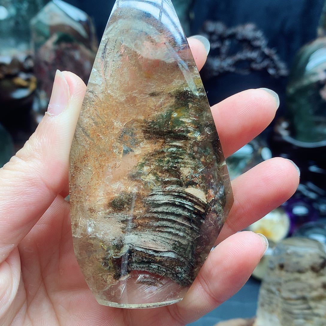 水晶珠宝半成品未镶嵌