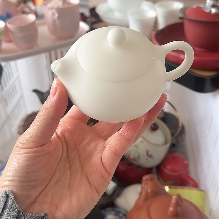 微瑕陶瓷茶具茶杯茶壶