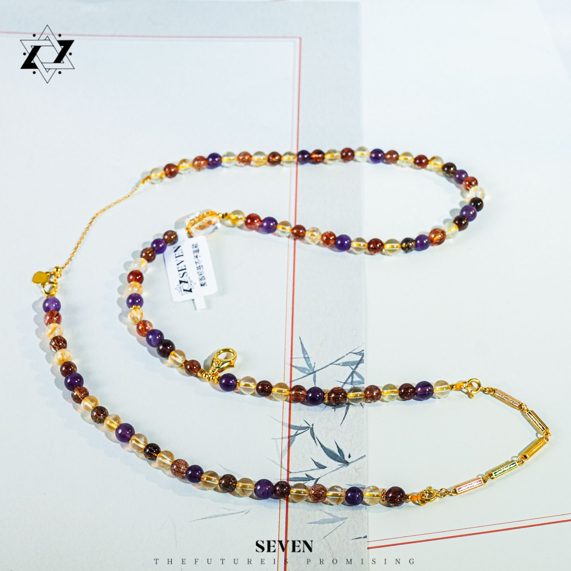 合金项链 【七七严选】彩极光五条项链 3.0（多样性发其一）