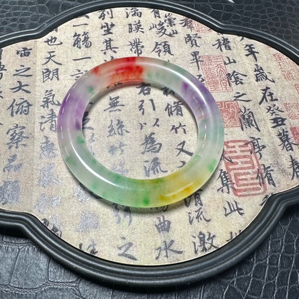 非金属珐琅手镯 宝贝系列-新中式手镯D343