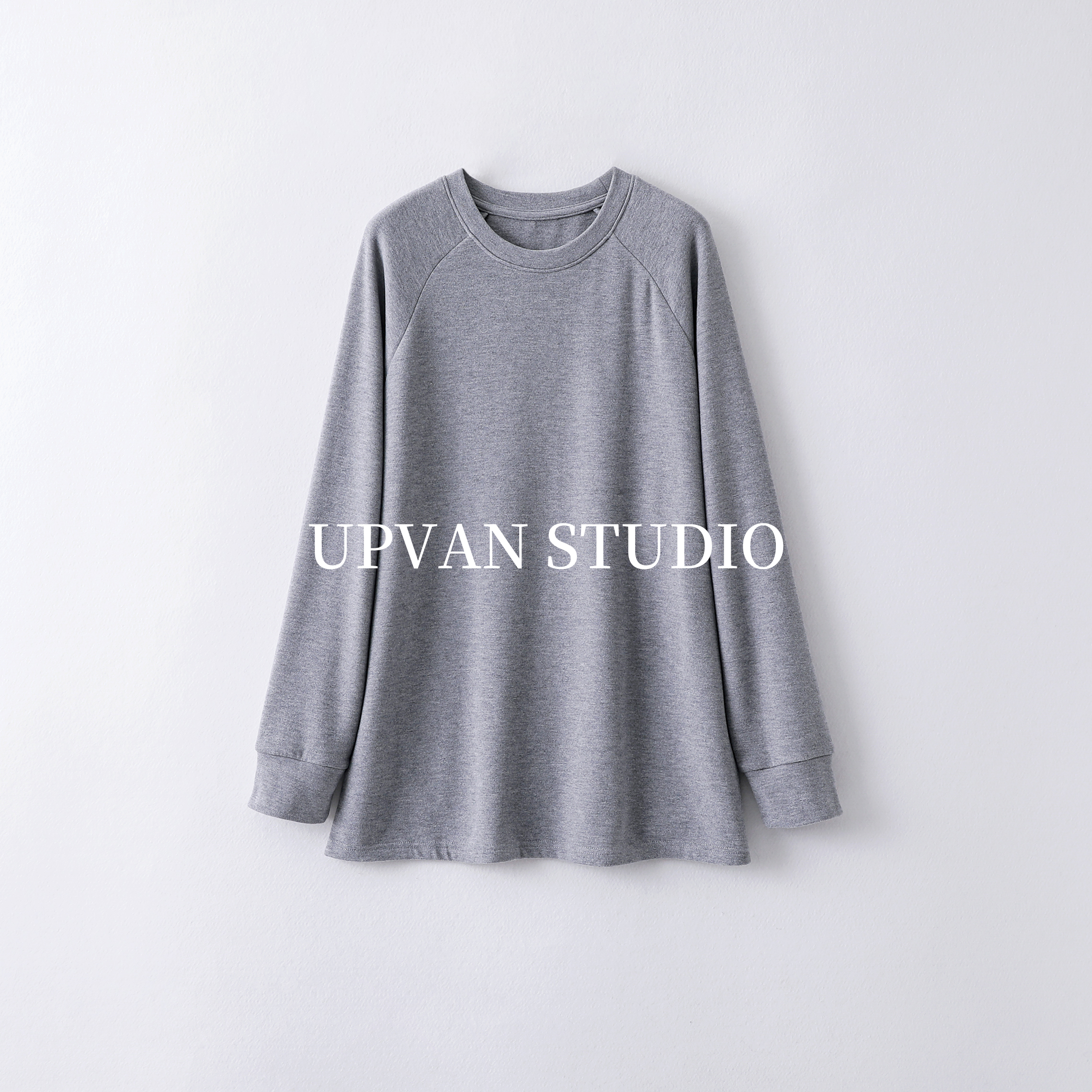 UPVAN 双面磨毛T恤｜藏肉修饰身形佳