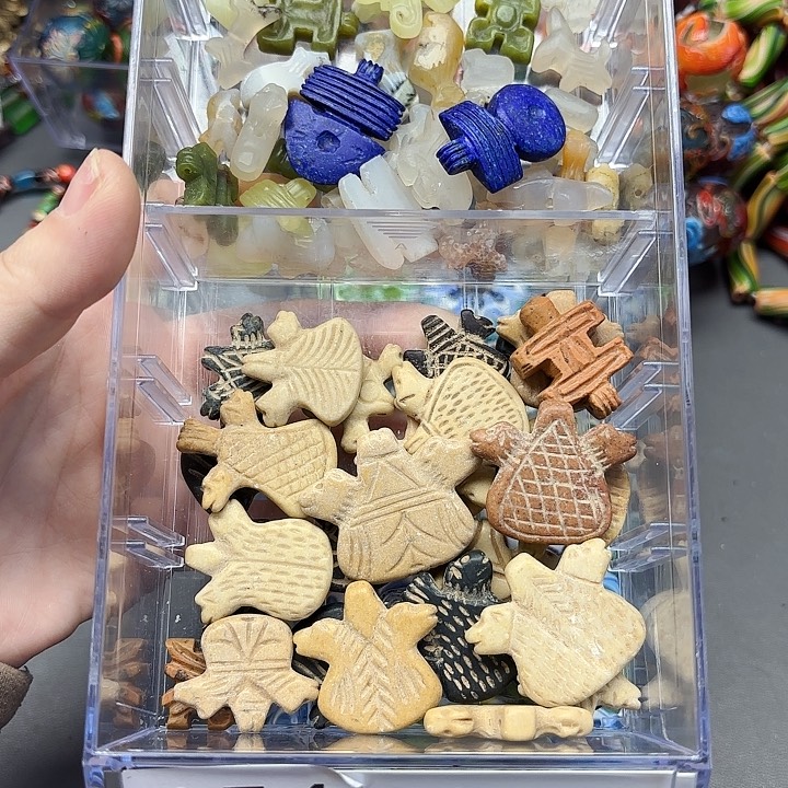 琉璃颈饰喜欢私我古埃及掉珠