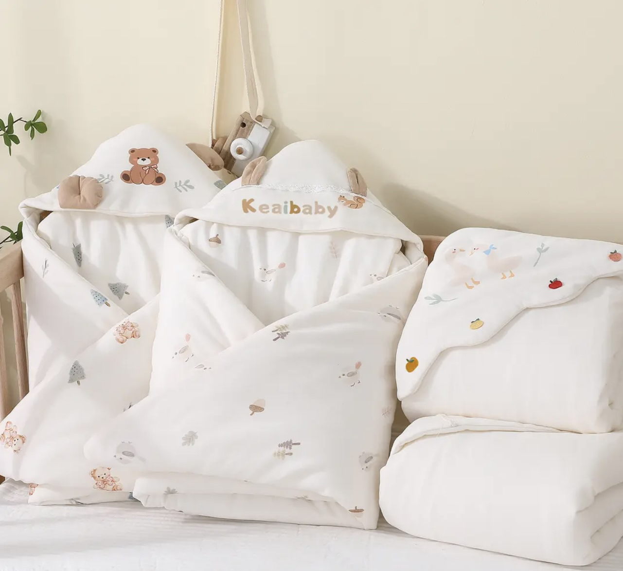 新生儿宝宝产房四季纯棉包被