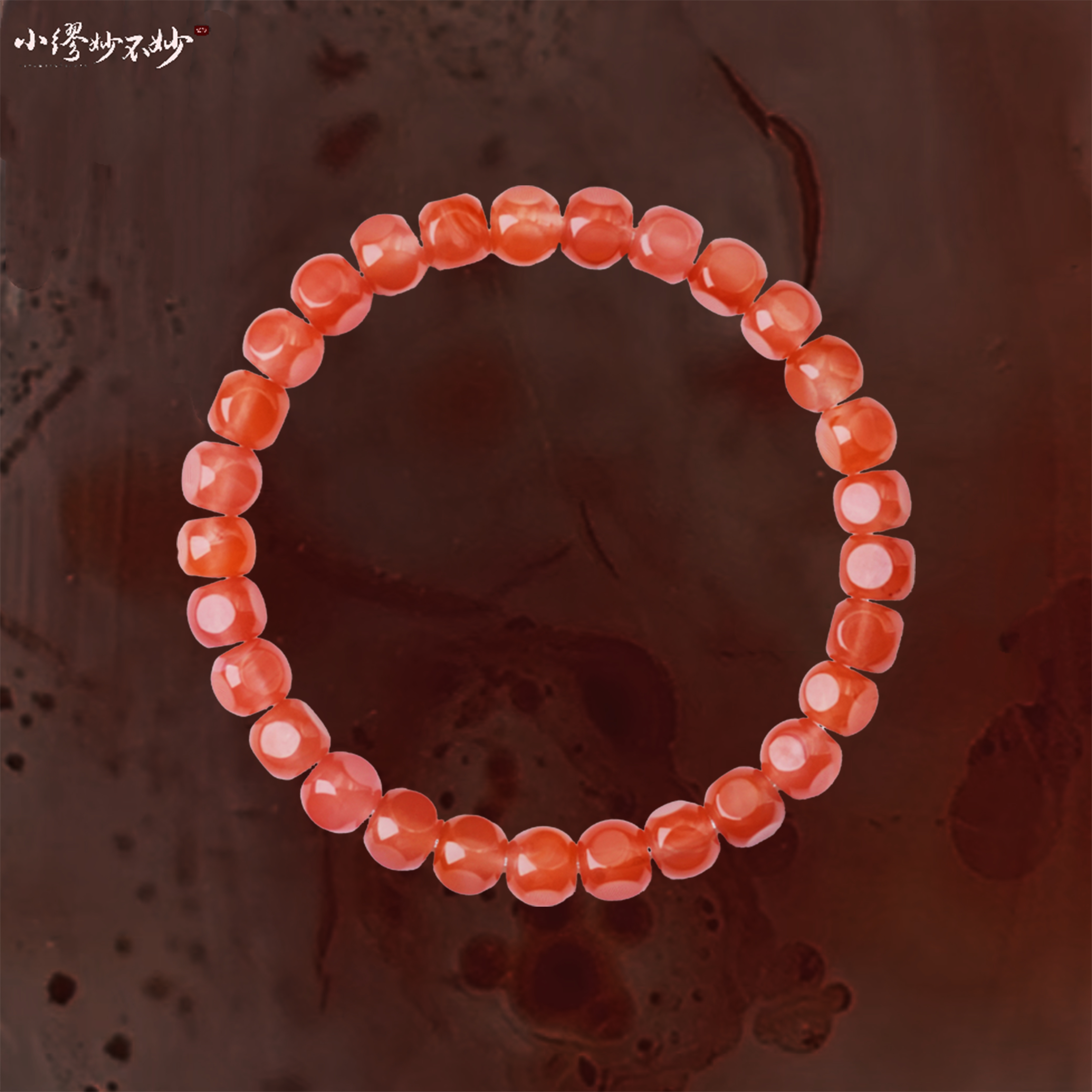 【缪老师严选】SJ2645 六方刻面南红玛瑙手链 多样性发其一