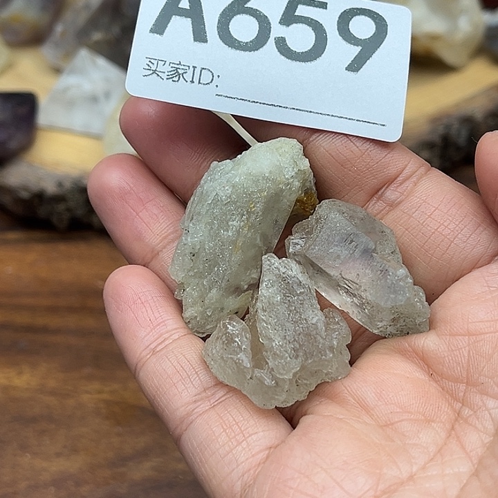 水晶珠宝半成品未镶嵌默认微瑕