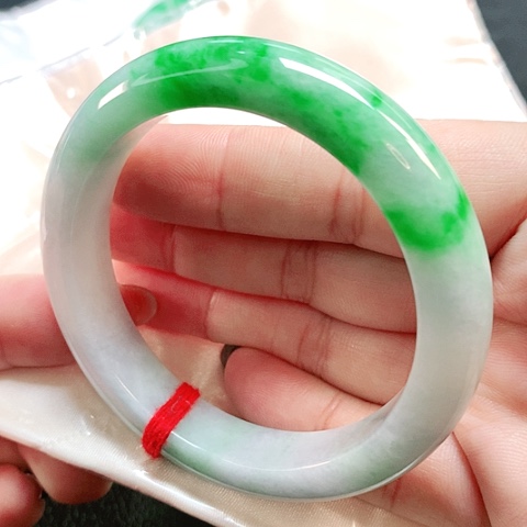 未镶嵌手镯翡翠正圈2156