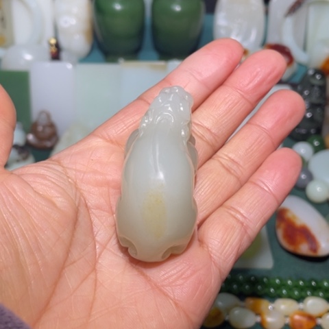 和田玉挂件未镶嵌