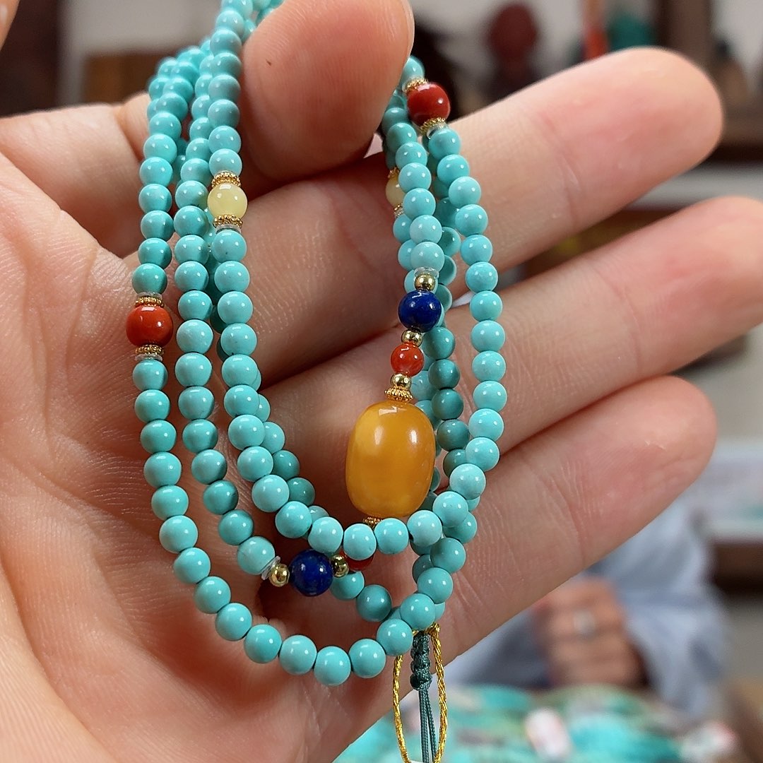 未镶嵌绿松石耳饰