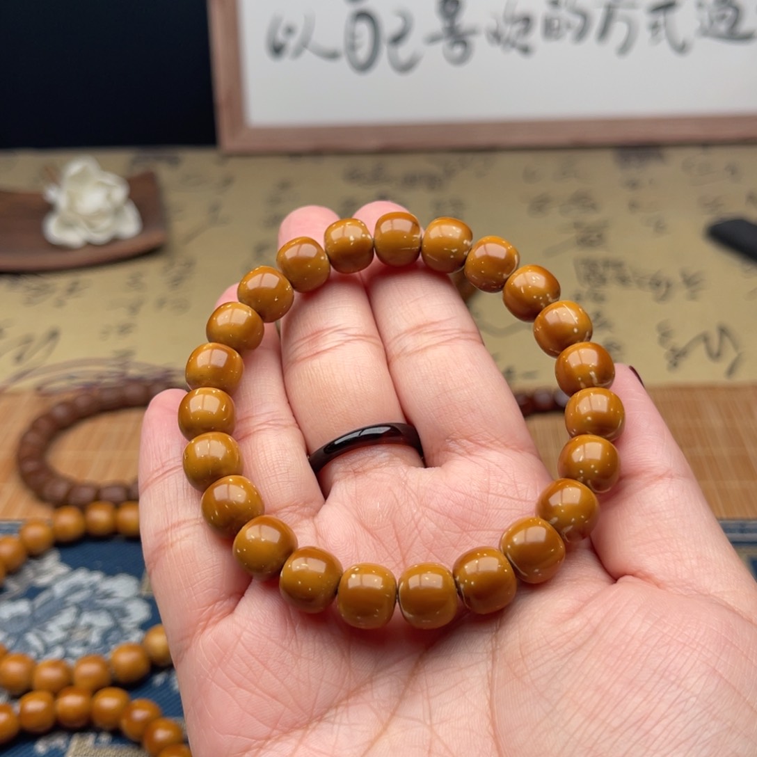 紫金鼠手串柚*实心老型10
