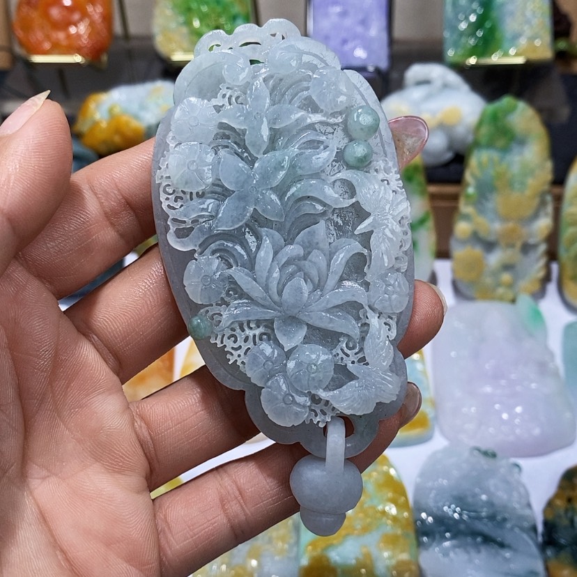 【闪购商品】定制翡翠未镶嵌翡翠一物一证