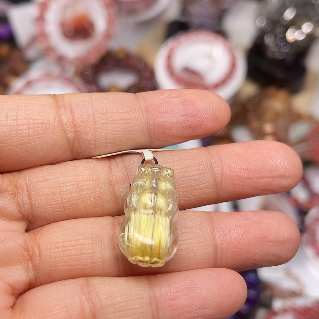 颈饰水晶未镶嵌多样性发一