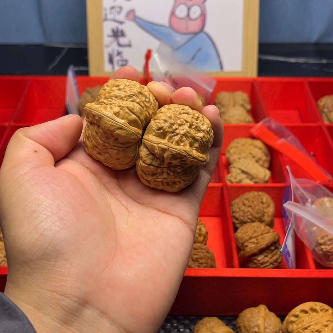 文玩核桃把件清*…南瓜44