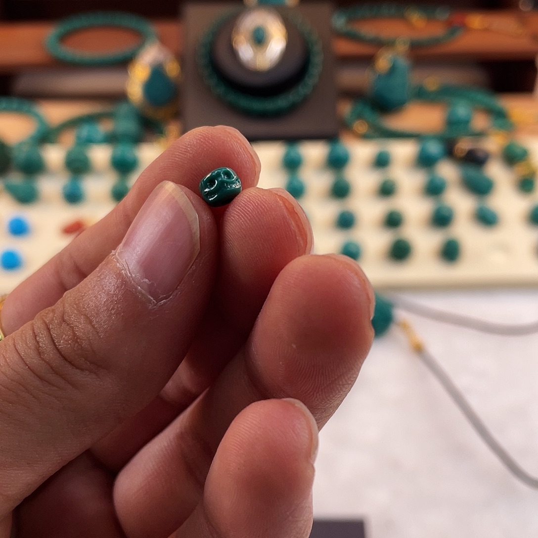 绿松石未镶嵌配饰