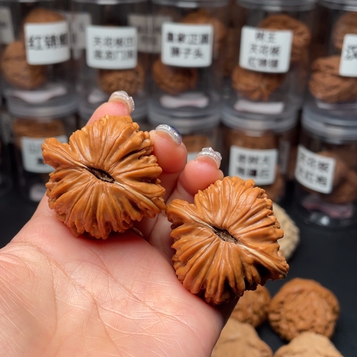 吊坠文玩核桃南瓜元宝楼42