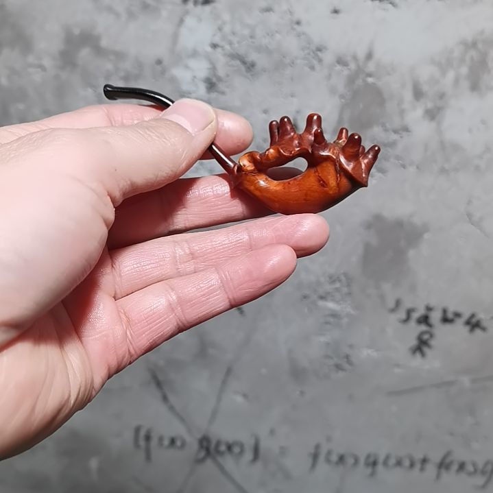 稳定木阳*贵州檬子木手把件烟具