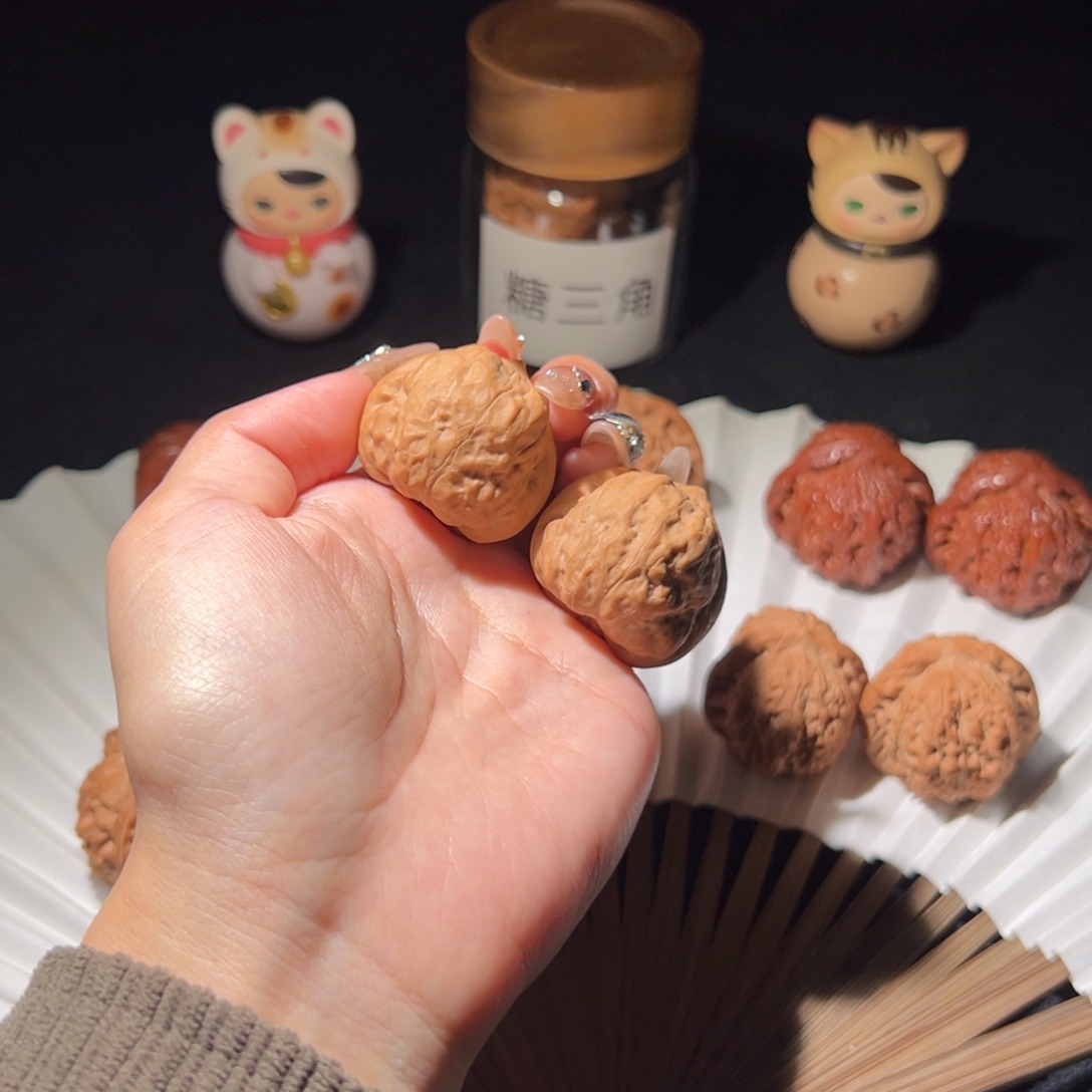 文玩核桃吊坠33.5古蝉