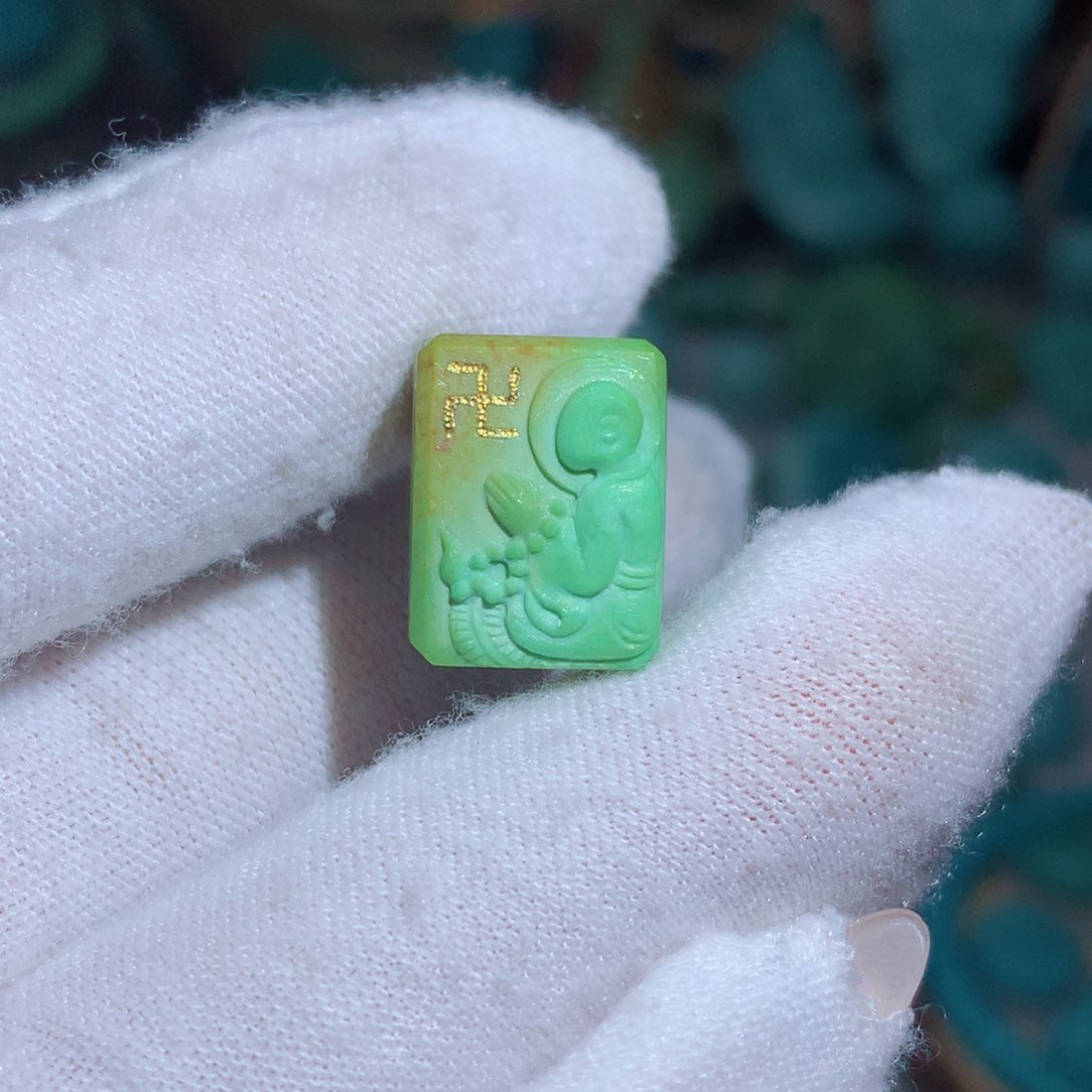 绿松石珠宝奇石未镶嵌