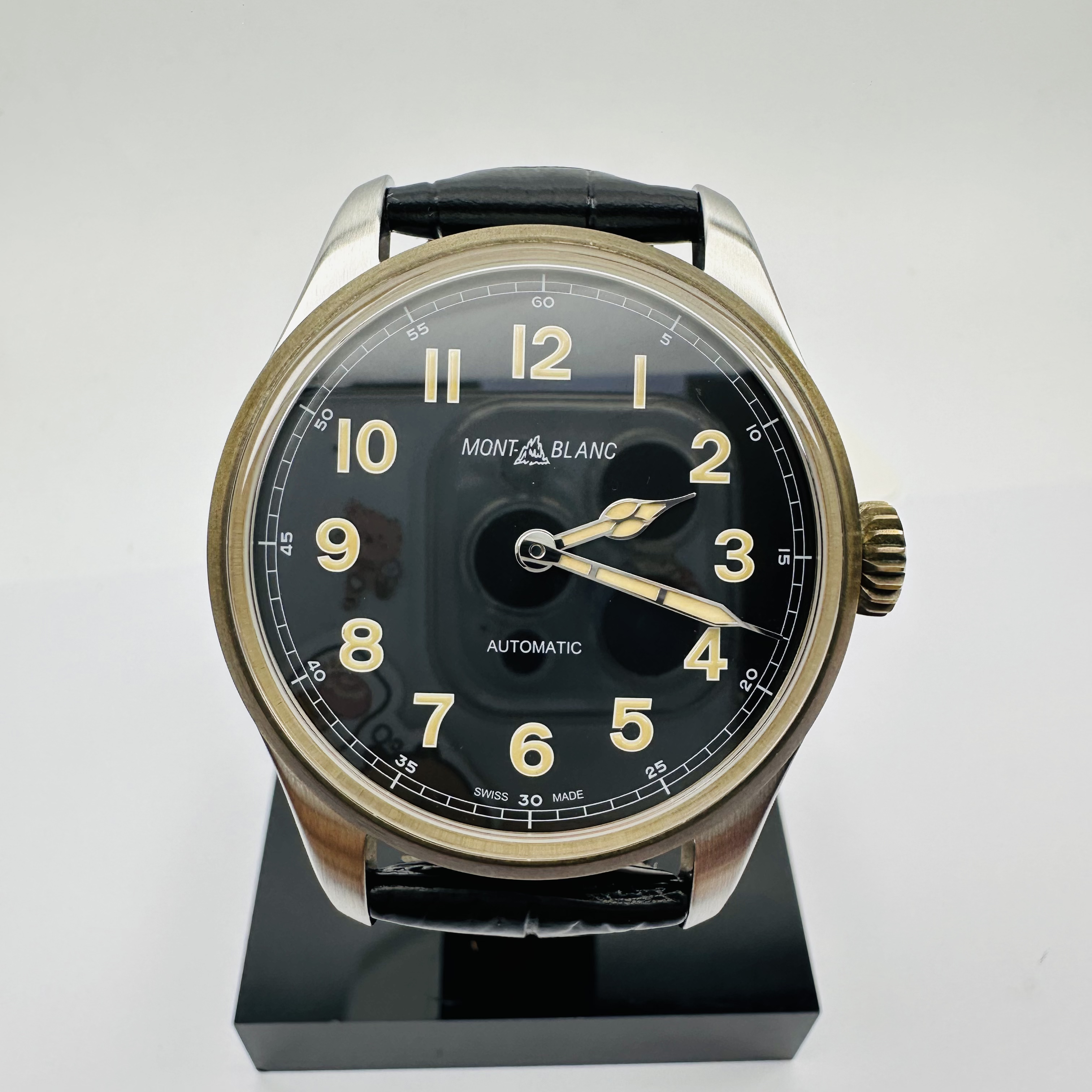 95新 Montblanc/万宝龙 时光行者/自动机械/单表/40mm/7157