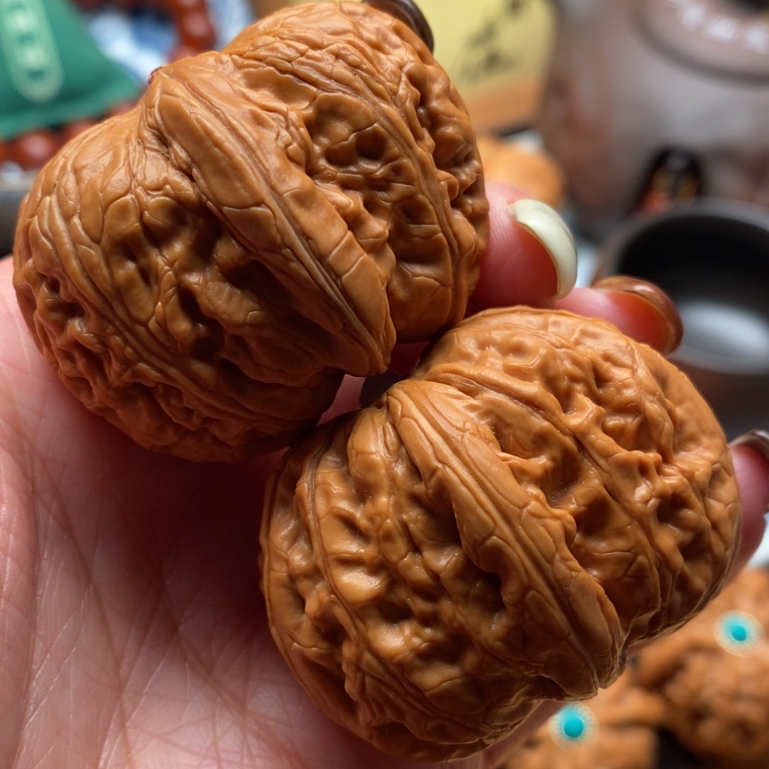 把件文玩核桃45尺寸平谷元宝